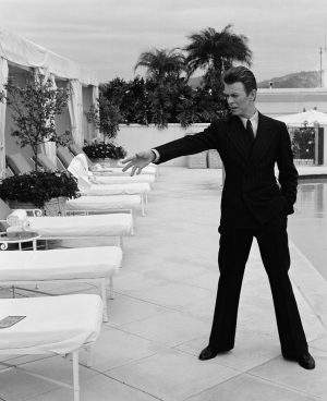 Fotografia di David Bowie di Michel Haddi