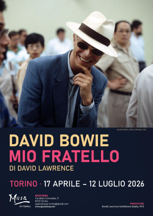 Affiche de l'exposition David Bowie, Mio Fratello
