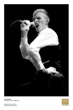 Fotografia di David Bowie di Philippe Auliac